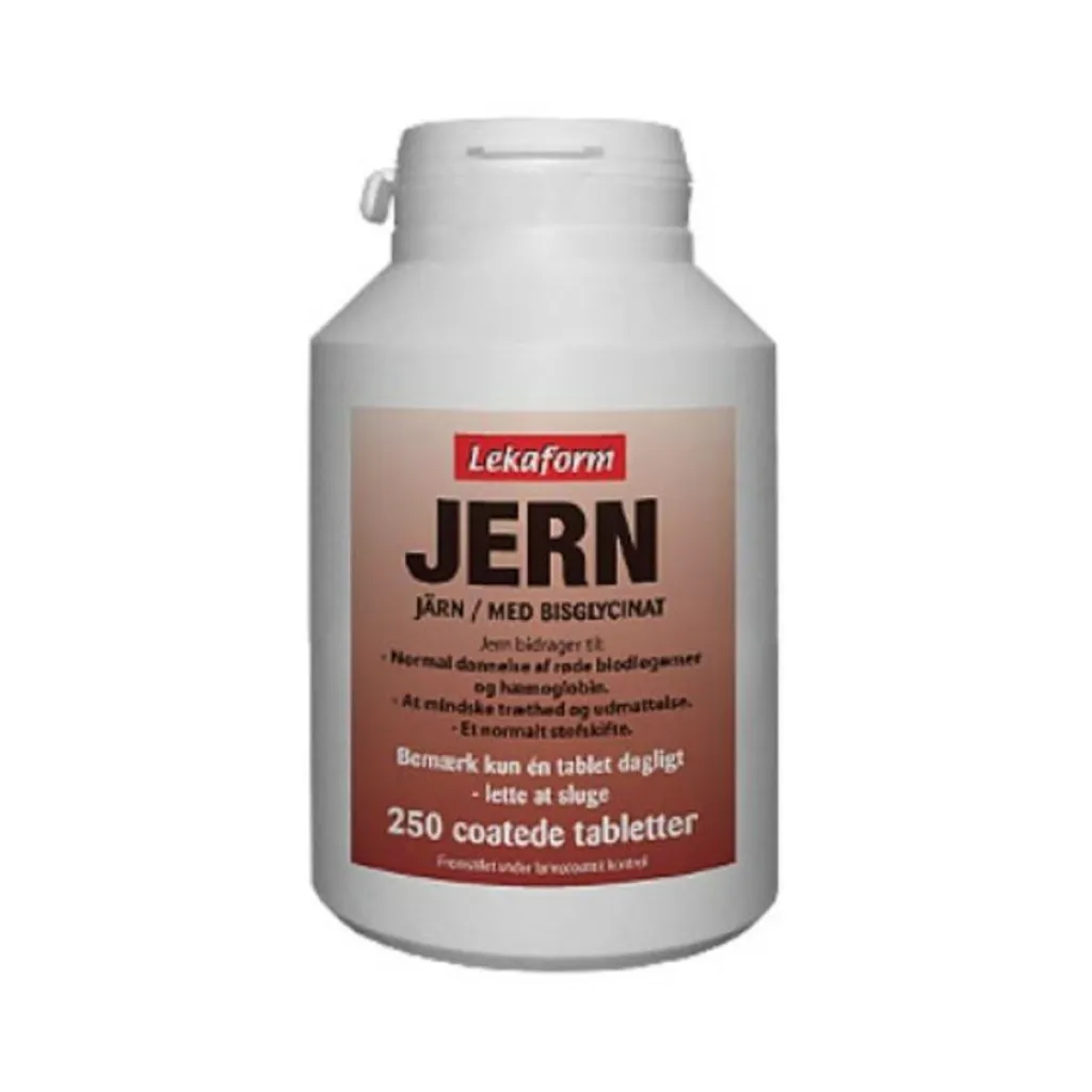 Lekaform Jern< Jern
