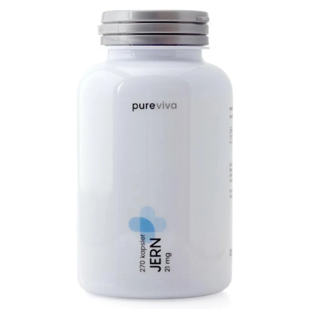Pureviva Jern>Jern (21 mg)