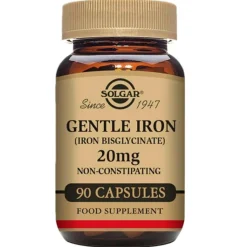 Solgar Jern>Jern skånsom 20 mg
