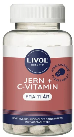 Livol Jern<Jern Tyggetablet