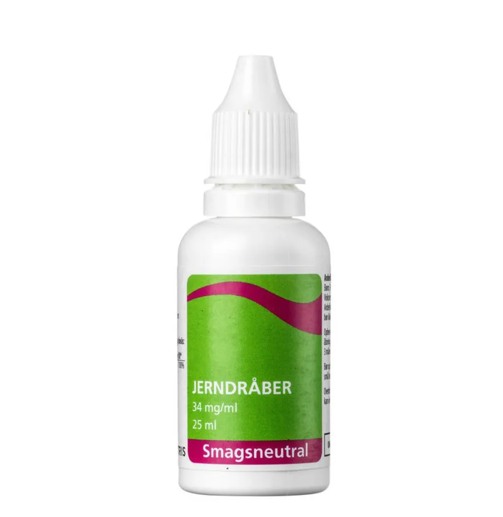 Meda Jerndråber Medic 34 mg/ml< Jern