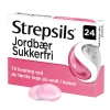 Strepsils Ondt I Halsen|Forkølelse>Jordbær Sukkerfri, sugetabletter
