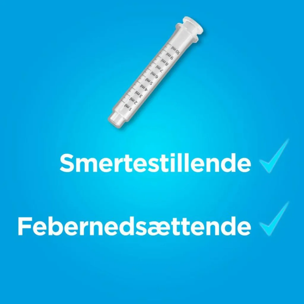 Panodil Smertestillende Til Børn|Hovedpine<Junior 24 mg/ml oral suspension