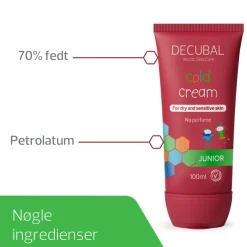 Decubal Øvrigt|Hudpleje Til Børn<Junior cold cream