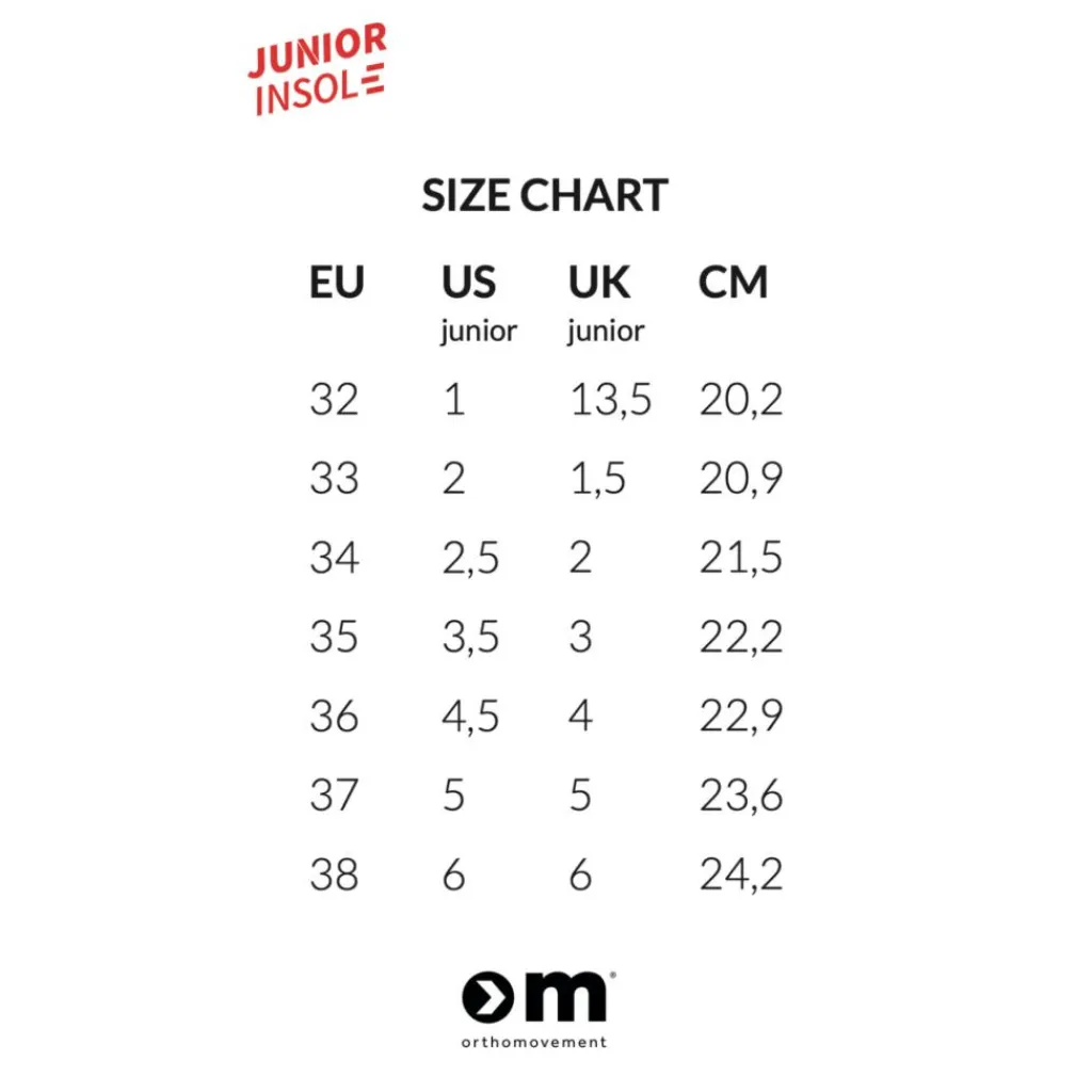 Ortho Movement Såler & Indlæg>Junior Insole
