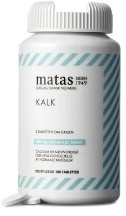 Matas Striber Kalk 400 mg< Kalk
