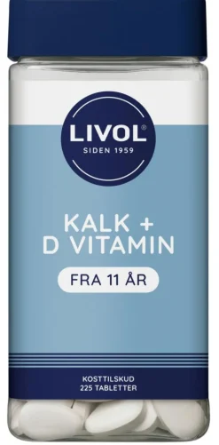 Livol Kalk|D-Vitamin<Kalk +D3 vitamin