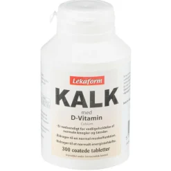 Lekaform Kalk>Kalk med D-vitamin