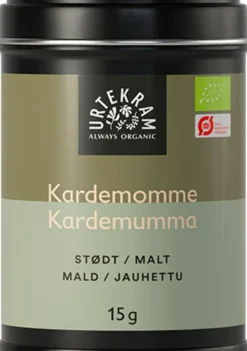 Urtekram Krydderier>Kardemomme stødt Ø
