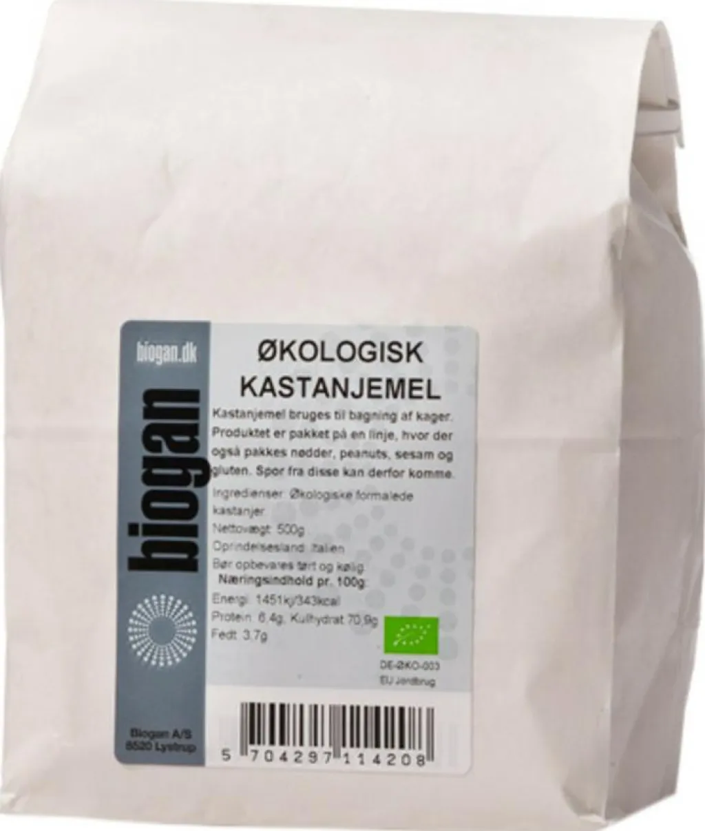 Biogan Bagning>Kastanjemel Ø
