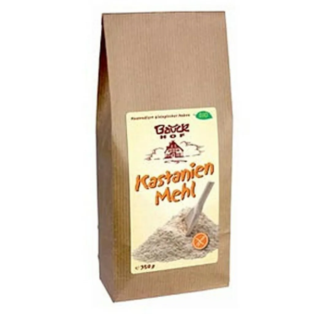 Bauckhof Bagning<Kastanjemel glutenfri Ø