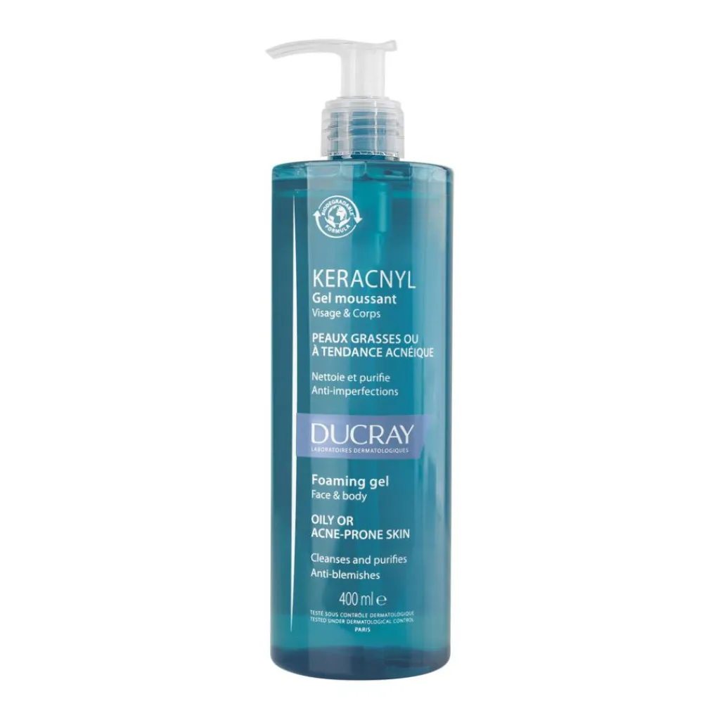Ducray Ansigtspleje|Renseprodukter<Keracnyl Anti-Blemish Foaming Cleansing Gel