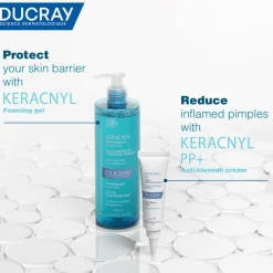 Ducray Ansigtspleje|Renseprodukter<Keracnyl Anti-Blemish Foaming Cleansing Gel