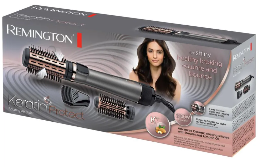 Remington Krøllejern|Airstylere>Keratin Protect Rotating Air Styler AS88
