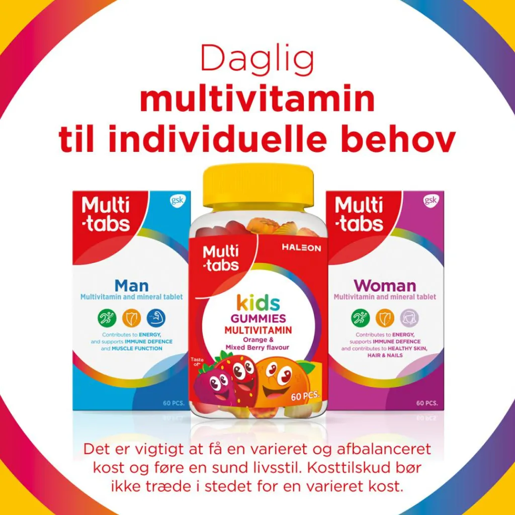 Multi-tabs Kids Multivitamin Gummies<Børn Børnevitaminer|Kosttilskud Til Børn