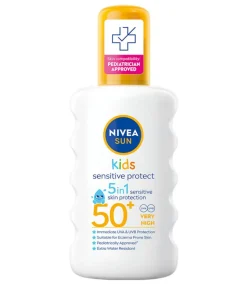 NIVEA Solcreme Til Børn|Solcreme>Kids Sensitive Protect & Play Spray SPF 50+