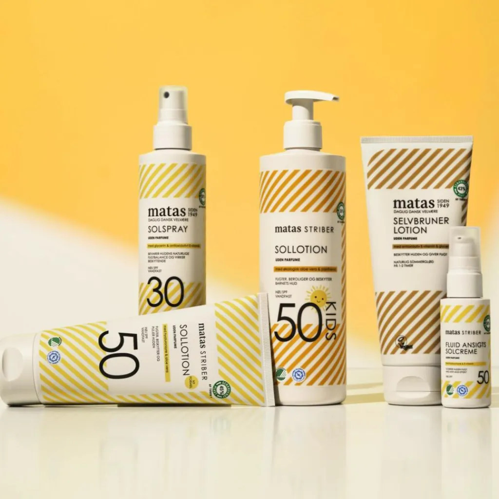 Matas Striber Solcreme>Kids Sollotion SPF 50 Uden Parfume