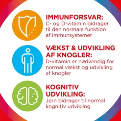 Multi-tabs Børnevitaminer|Kosttilskud Til Børn>Kids Tutti Frutti