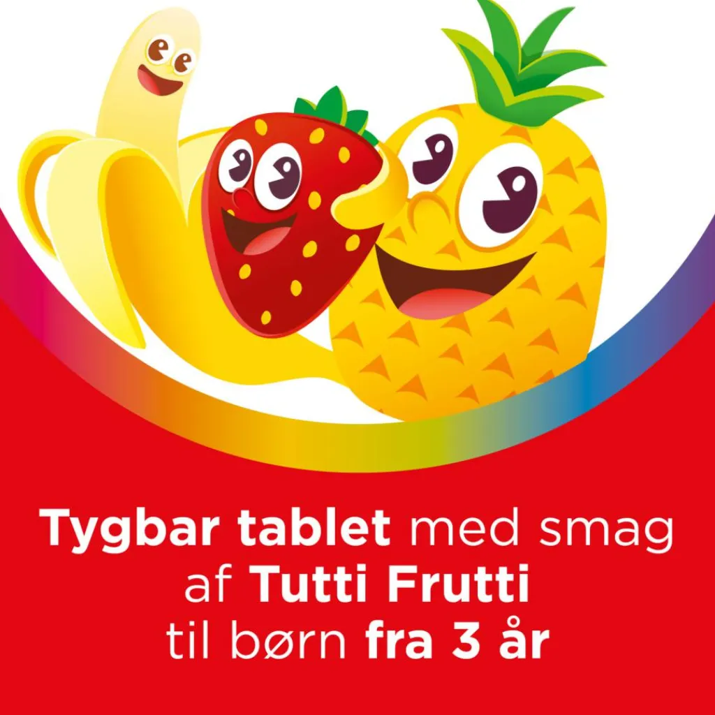 Multi-tabs Børnevitaminer|Kosttilskud Til Børn>Kids Tutti Frutti