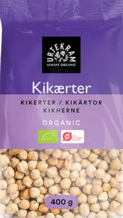 Urtekram Pasta, Ris & Bælgfrugter<Kikærter Ø
