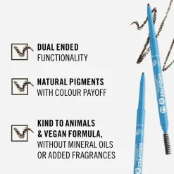 Rimmel Kind & Free Dual Ended Brow Definer< Øjenbryn