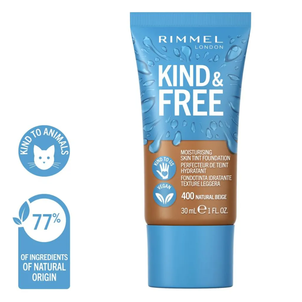 Rimmel Bb/Cc Cream|Foundation<KIND & FREE Skin Tint, Moisturizing Foundation