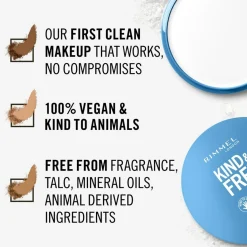 Rimmel Pudder<Kind &Free Pressed Powder