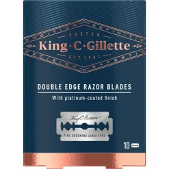 Gillette King C. blade til Double Edge< Skrabere & Blade
