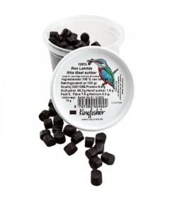 Kingfisher 100% Ren Lakrids sukkerfri< Lakrids & Vingummi
