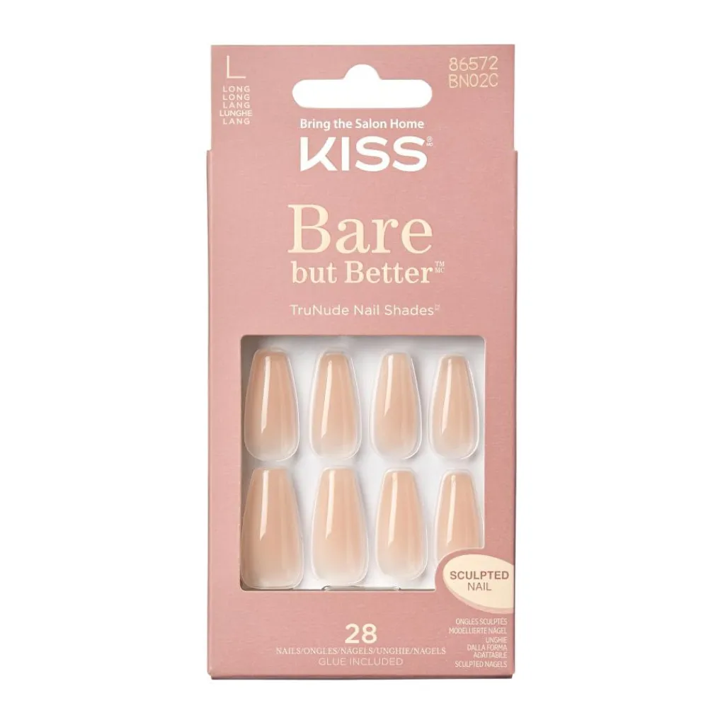 Kiss Bare But Better Nails< Kunstige Negle Og Tilbehør