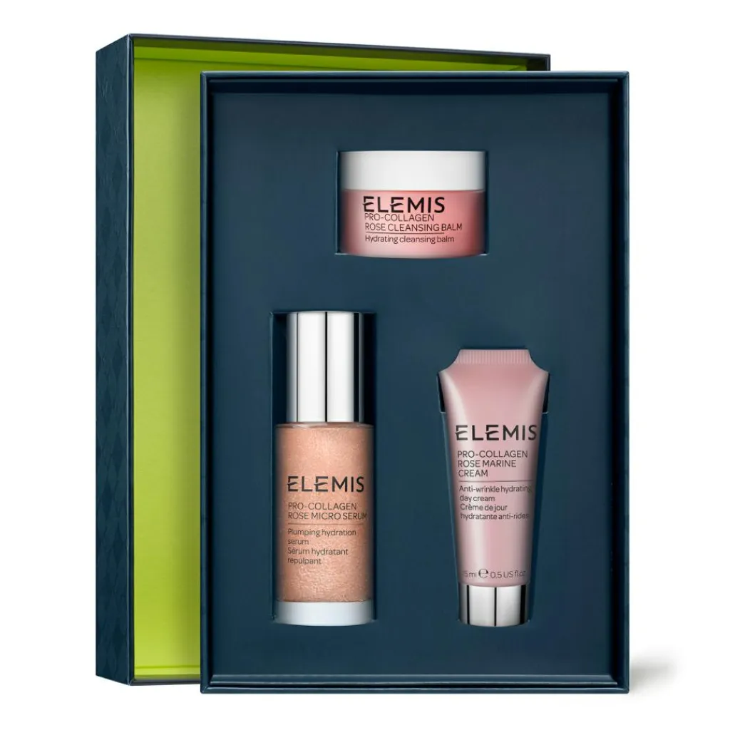 Elemis Ansigtsbehandling>Kit: Plump-it-Up – Pro-Collagen Rose Plumping Routine