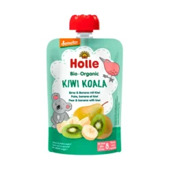 Holle Babymad<Kiwi Koala Pære Banan & Kiwi Smoothie