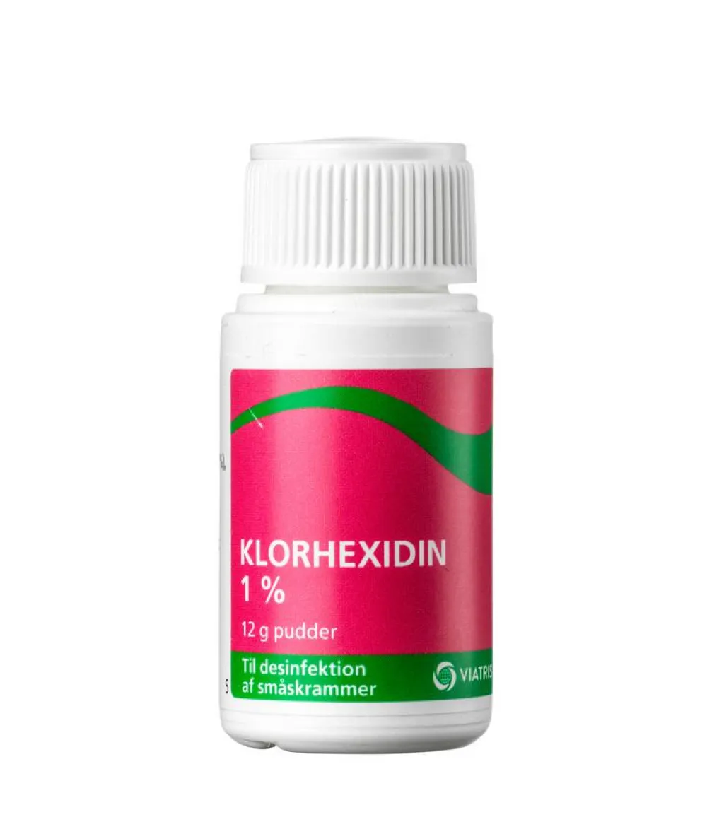 Medic Klorhexidin Pudder 1%< Klorhexidin