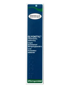 Glyoktyl Forstoppelse|Forstoppelse<Klysma 6+906 mg/ml