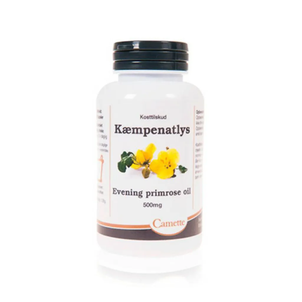 Camette Øvrige Kosttilskud>Kæmpenatlysolie Evening Primrose Oil