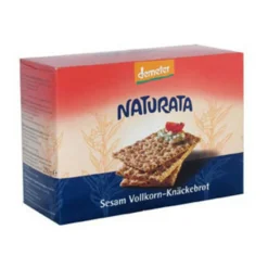 Naturata Brød, Kiks & Kager<Knækbrød m. sesam Ø