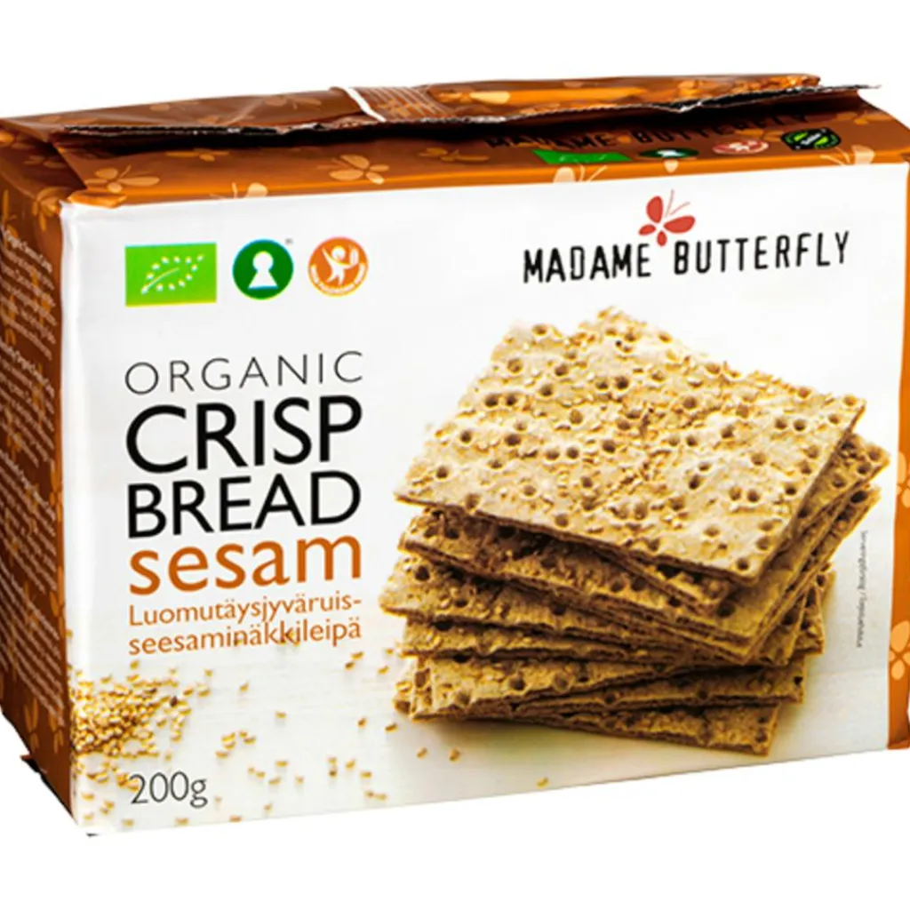 Madame Butterfly Brød, Kiks & Kager<Knækbrød Sesam Ø