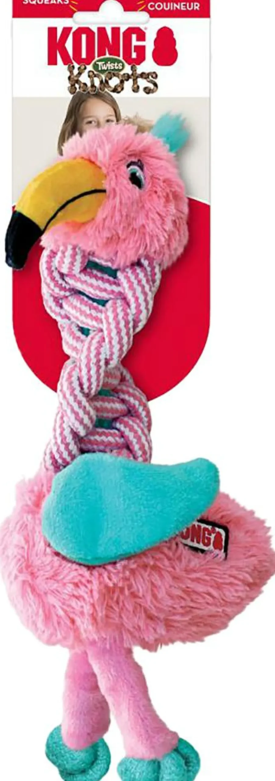 Kong Dyrelegetøj>Knots Twist Mix Hundelegetøj