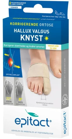 Epitact Såler & Indlæg>Knyst Korrigerende Dagortose