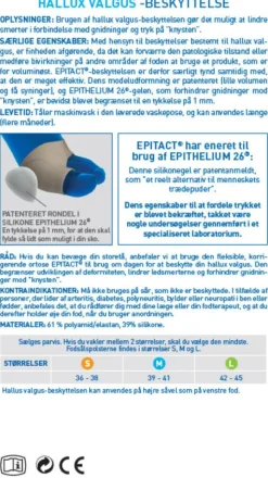 Epitact Knystbeskytter< Såler & Indlæg