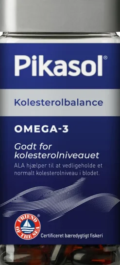 Pikasol Kolesterolbalance Omega-3< Vægt & Kolesterol