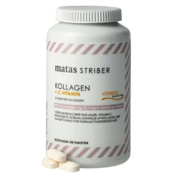 Matas Striber Ingredienser>Kollagen 833 mg+C-vitamin 27 mg