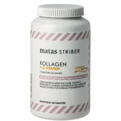 Matas Striber Ingredienser>Kollagen 833 mg+C-vitamin 27 mg