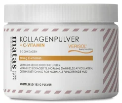 Matas Striber Kollagenpulver + C vitamin 80 mg< Hud, Hår & Negle