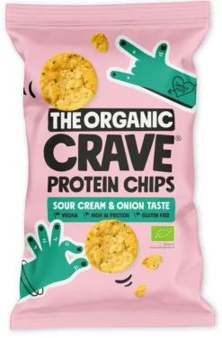 The Organic Crave Chips & Kiks<Økologiske Protein Chip