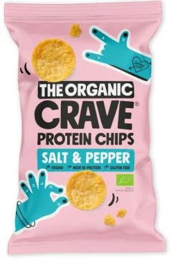 The Organic Crave Chips & Kiks>Økologiske Protein Chip