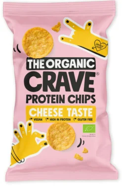 The Organic Crave Økologiske Protein Chip< Chips & Kiks