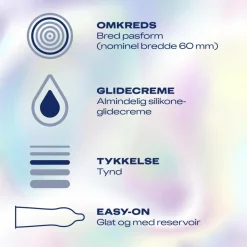 Durex Kondomer Invisible XL 8< Kondomer|Prævention