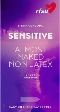 RFSU Kondomer|Prævention>Kondomer Sensitive Latex-fri