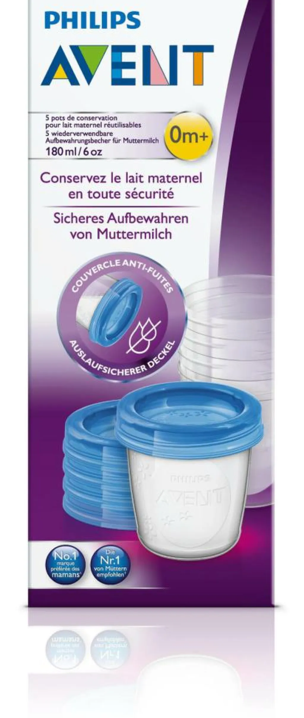 Philips Avent Opbevaring Til Mælk Og Pulver>Kop til Opbevaring Af Modermælk